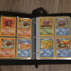 Pokemon Binder Base Set/fossil/jungle 1st Edition/unlim. All Nm shadowless mix - Image 3
