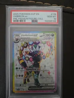 Umbreon ex SVP176 PSA 10 Scarlet & Violet Promo 2025 Holo Tera Gem Mint Pokemon - Image 1