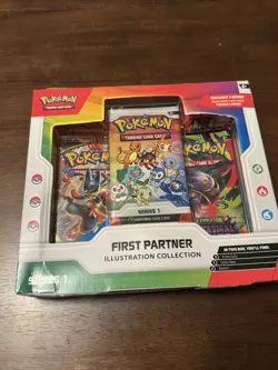 Pokemon First Partner Series 1 Illustration Collection, Mega Evolution, TCG - Image 1