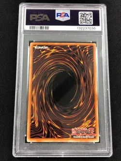 Yugioh 2005 D.D. Warrior TP7-EN001 Ultra Rare PSA 6 - Image 2