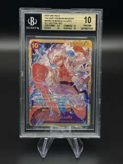 MONKEY.D.LUFFY 2024 One Piece Premium Booster The Best #OP05-119 BGS 10 Pristine - Image 1