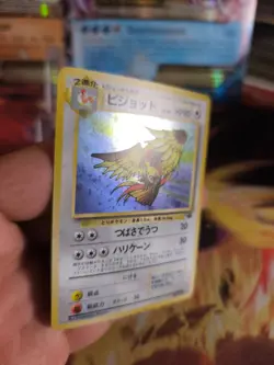 Pokemon Karte Card Tauboss Pidgeot Tauboss Jungle Holo Wotc japanese NM Swirl - Image 3