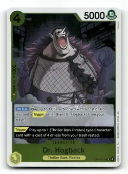 Dr. Hogback OP14-110 - The Azure Sea's Seven - One Piece Card NM/M - Image 1