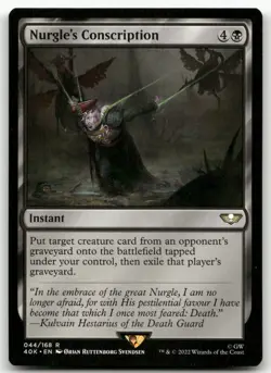 Nurgle's Conscription #44 (NM) Warhammer 40,000 40K Magic MTG - Image 1