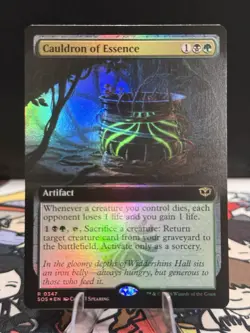 MTG: Secrets of Strixhaven - Cauldron of Essence (Extended Art) Foil R 0347 - Image 1