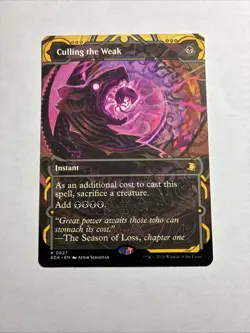 Culling the Weak - Secrets of Strixhaven MTG Plus Bonus Rare!!! - Image 1