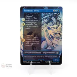 Magic: The Gathering Summon: Shiva (Borderless) FINAL FANTASY Foil NM - Image 1