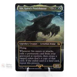 Magic: The Gathering Sin, Spira's Punishment (Borderless) FINAL FANTASY Foil NM - Image 1