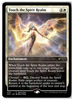 MTG Touch the Spirit Realm - Game Day & Store Championship Promos MP English - Image 1