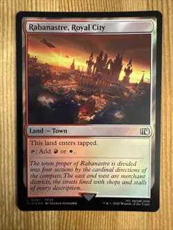 1x Rabanastre, Royal City - Foil NM Eng MTG - Final Fantasy - Image 1