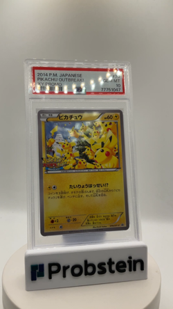 2014 Pokemon Japanese Pikachu Outbreak! XY Promo #70 PSA 10 GEM MINT - Image 2