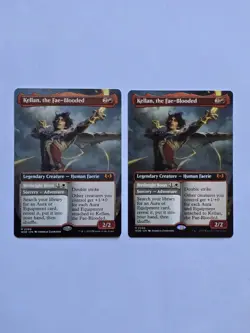 2x Kellan, The Fae-Blooded - Borderless - Wilds of Eldraine - Near Mint - MTG - Image 1