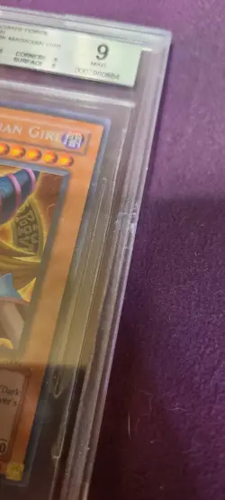 Yu-Gi-Oh! Dark Magician Girl 1st Edition Secret Rare MFC-000 BGS 9 - Image 3