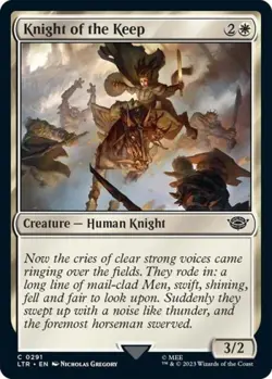 Knight of the Keep - Near Mint MTG - Image 1