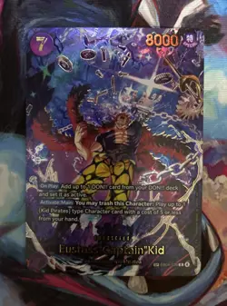 One Piece TCG - Eustass "Captain" Kid - EB04-039 (SP) R - The Azure Sea’s Seven - Image 1