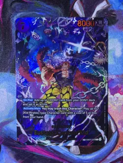 One Piece TCG - Eustass "Captain" Kid - EB04-039 (SP) R - The Azure Sea’s Seven - Image 2