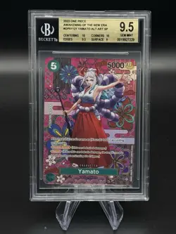 BGS 9.5 - 2023 One Piece OP01-121 Yamato SEC SP Alt Art English - Image 1