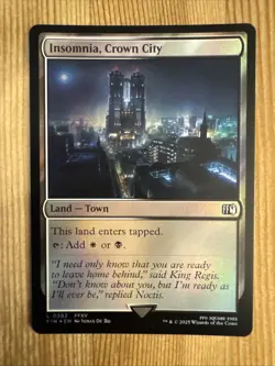 Insomnia, Crown City MTG Final Fantasy 0282 Foil Common NM - Image 1