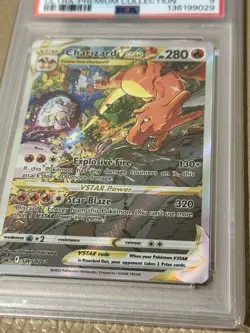 Charizard Vstar UPC Black Star Promo 2022 SWSH 262 PSA 9 MINT - Pokemon TCG - Image 2