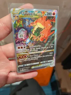 Pokemon TCG Charizard VSTAR SWSH262 Black Star Promo Card - Image 3