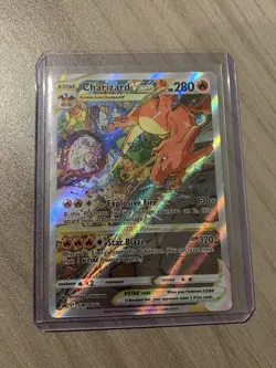 Pokemon TCG Charizard VSTAR SWSH262 Black Star Promo Card - Image 1