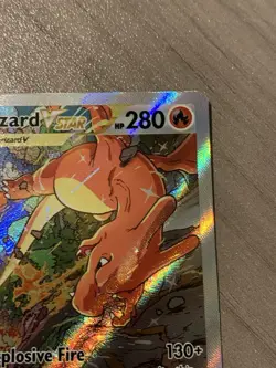Pokemon TCG Charizard VSTAR SWSH262 Black Star Promo Card - Image 4