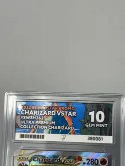 ACE 10 Charizard VSTAR SWSH262 2022 Black Star Promo | Pokemon TCG Ultra Premium - Image 3