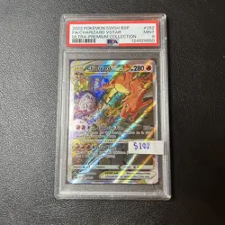 Pokemon TCG Black Star Promo UPC Charizard VSTAR #SWSH262 Full Art Mint PSA 9 - Image 1