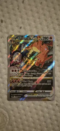 Pokemon TCG: Charizard VSTAR SWSH262 Black Star Promo NM - Image 1