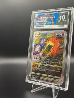 Pokemon TCG: Charizard Vstar SWSH262 - Black Star Promo - Ace 10 - Image 3