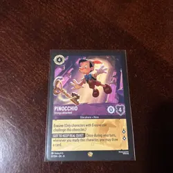 Disney Lorcana - Pinocchio Strings Attached 61/204 - Reign of Jafar - Legendary - Image 1