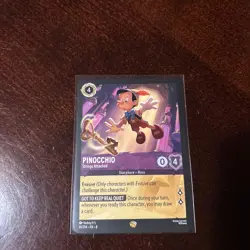 Disney Lorcana - Pinocchio Strings Attached 61/204 - Reign of Jafar - Legendary - Image 2