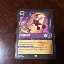 Disney Lorcana - Pinocchio Strings Attached 61/204 - Reign of Jafar - Legendary - Image 5