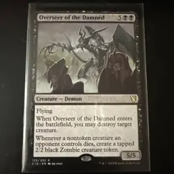 MTG Overseer of the Damned Commander 2019 125/302 Regular Rare - Image 1