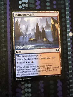 Swiftwater Cliffs - Tarkir: Dragonstorm - Magic the Gathering MTG - Image 1