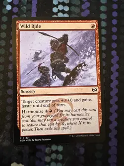 Wild Ride (132) Tarkir: Dragonstorm TDM MTG Magic - Image 1