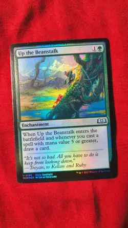 MTG Up the Beanstalk - Wilds of Eldraine (WOE) - Image 1