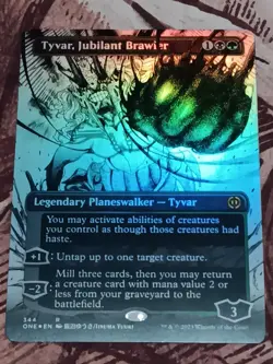 Tyvar, Jubilant Brawler | FOIL | MTG Phyrexia: All Will Be One (Borderless) #344 - Image 1