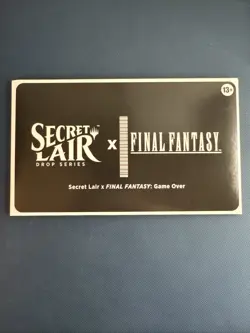 MTG Secret Lair x FINAL FANTASY: Game Over - Non-Foil New Sealed - Image 1