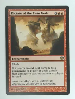 MTG Singles - Dictate of the Twin Gods - Journey into Nyx -F191 - Image 1