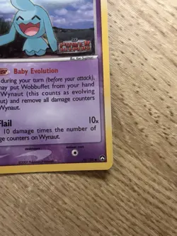 Wynaut 70/108 Holo Power Keepers Stamped Pokemon LP - Image 4