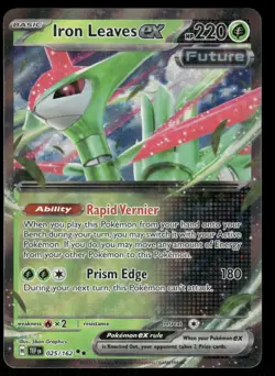 Cards Iron Leaves ex 025/162 Temporal Forces Double Rare NM - Image 1