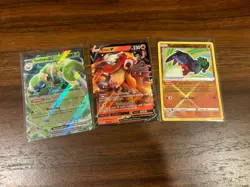 Pokemon Card Lot 3 OFFICIAL TCG Cards Ultra Rare Vmax GX EX Vstar Or V Mystery - Image 4