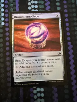 NM Foil Dragonstorm Globe, MTG, Tarkir Dragonstorm, Magic the Gathering, 241 - Image 1