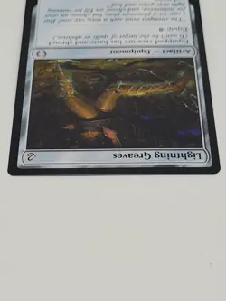 Lightning Greaves 0281 Non Foil Uncommon LOTR Commander MTG Near Mint - Image 3
