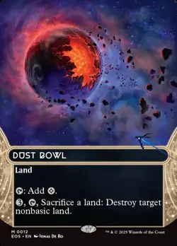Dust Bowl- Edge of Eternities: Stellar Sights Borderless Regular MTG-NM - Image 1