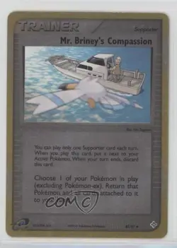 Mr Briney's Compassion Reverse Foil Pokemon EX Dragon #87 2003 - Image 1