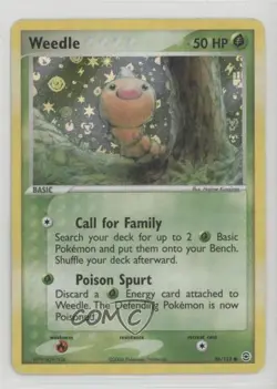 Weedle Reverse Foil Pokemon EX FireRed & LeafGreen #86 2004 - Image 1