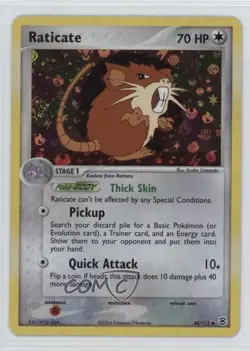 Raticate Reverse Foil Pokemon EX FireRed & LeafGreen #48 2004 - Image 1