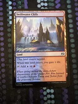 Swiftwater Cliffs Foil (268) Tarkir: Dragonstorm TDM MTG Magic - Image 1